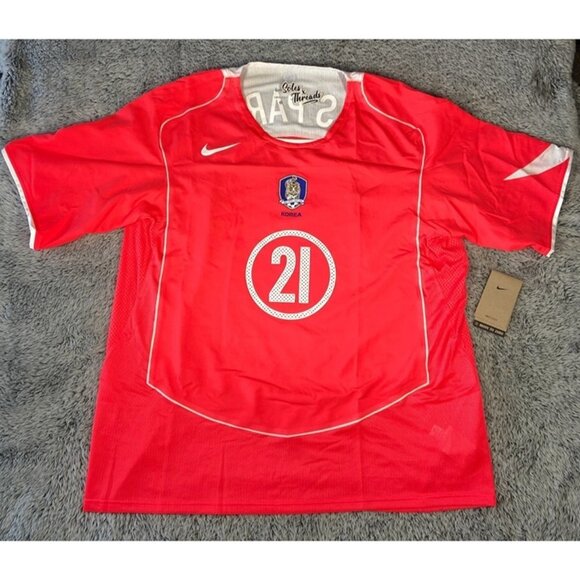 Nike Park Ji-Sung South Korea 2004 Total 90 Reissue Jersey SZ 2XL Men IF2943-679 - Picture 1 of 9